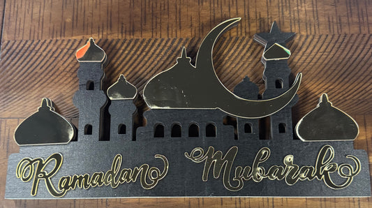 Ramadan Mubarak Home Decor- wood