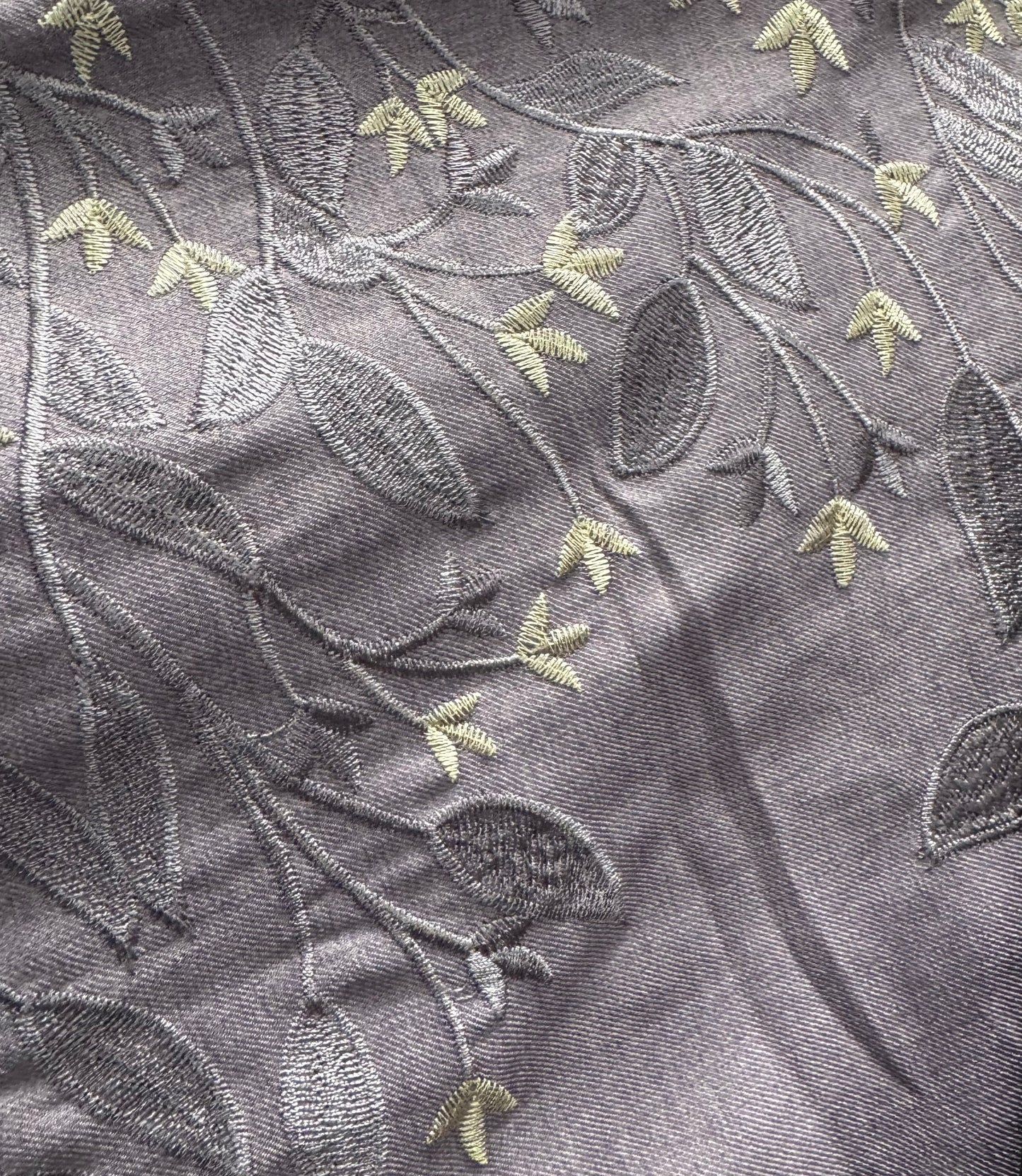 Vines Embroidered Abaya