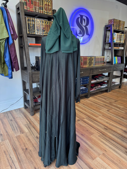 Zip Up Abaya