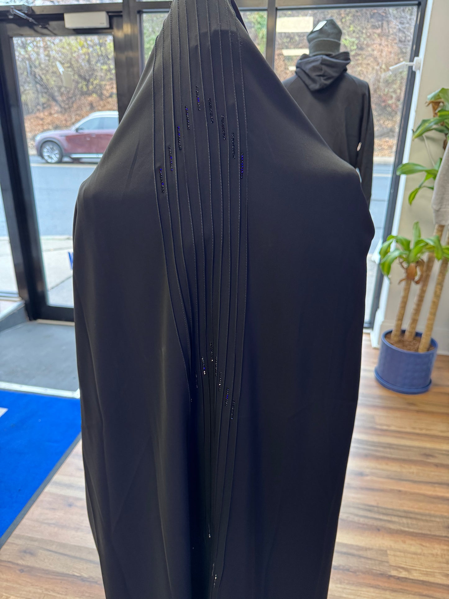 Black on Black Abaya