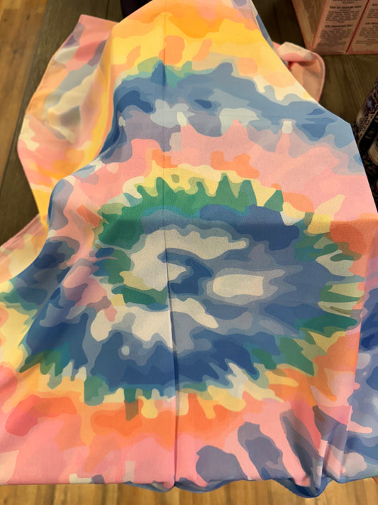 Tie dye fun Chiffon Hijab